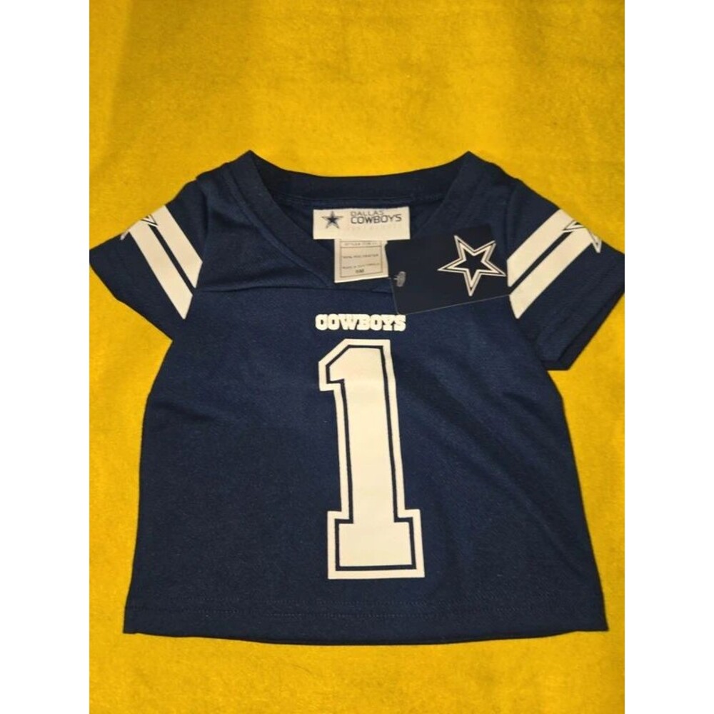 Dallas Cowboys 6 Months #1 Jersey (BLOC-30)